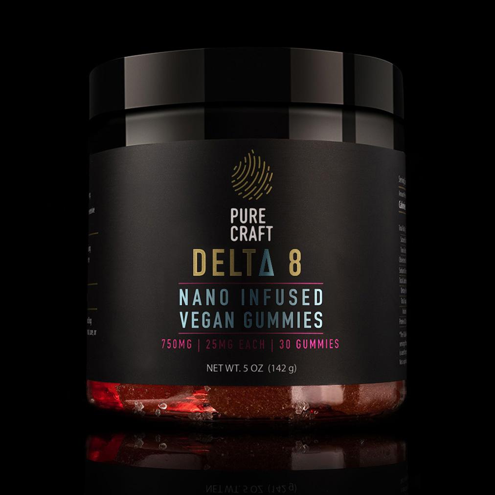 NANO DELTA 8 INFUSED VEGAN GUMMIES